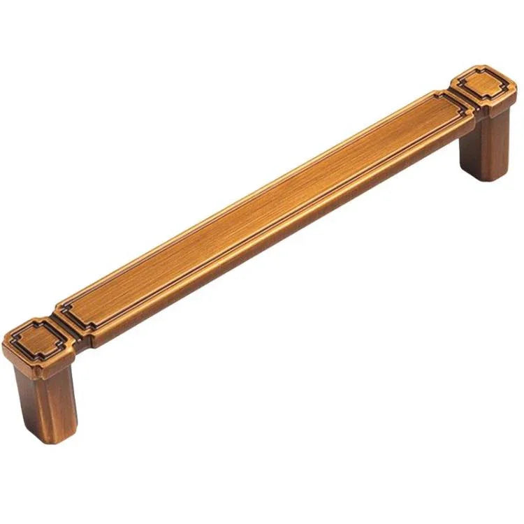 Vintage Cabinet Door Handle Zinc Alloy Handle For Drawers Wardrobes, Single Hole Coffee, 96mm Coffee, 128mm Coffee, Single Hole Grey, 96mm Grey, 128mm Grey, Single Hole Brushed Copper, 96mm Brushed Copper, 128mm Brushed Copper