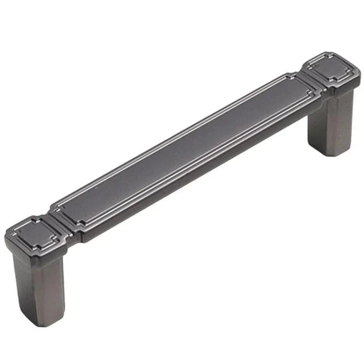 Vintage Cabinet Door Handle Zinc Alloy Handle For Drawers Wardrobes, Single Hole Coffee, 96mm Coffee, 128mm Coffee, Single Hole Grey, 96mm Grey, 128mm Grey, Single Hole Brushed Copper, 96mm Brushed Copper, 128mm Brushed Copper
