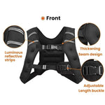 Weighted Reflective Vest Fitness Training Sports Sandbags, 3KG