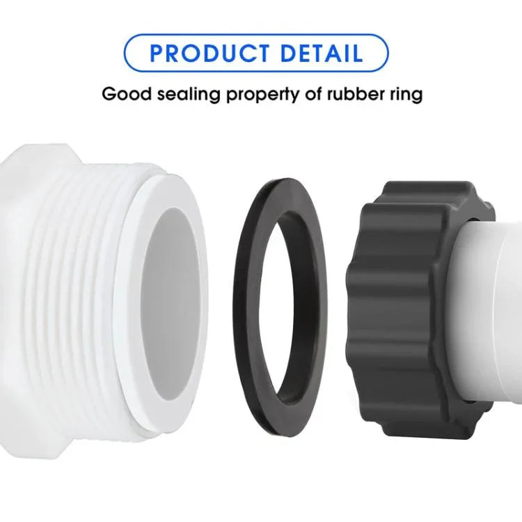 1.5 Inch Pool Hose 2-Way Connector For Intex, Coleman, Hayward