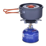 AOTU AT6313 Outdoor Camping Round Burner Integrated Gas Stove With High Power Burner, AT6313