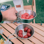 AOTU AT6446 Outdoor 304 Stainless Steel Bowl Camping Tableware, 300ml, 400ml, 600ml