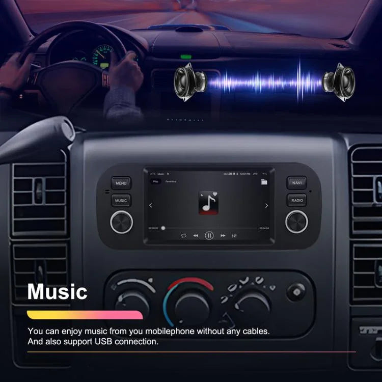 5 Inch Landscape Android Car Player Car Central Control All-In-One Unit, Standard, Standard+12 Lights Camera+Mic