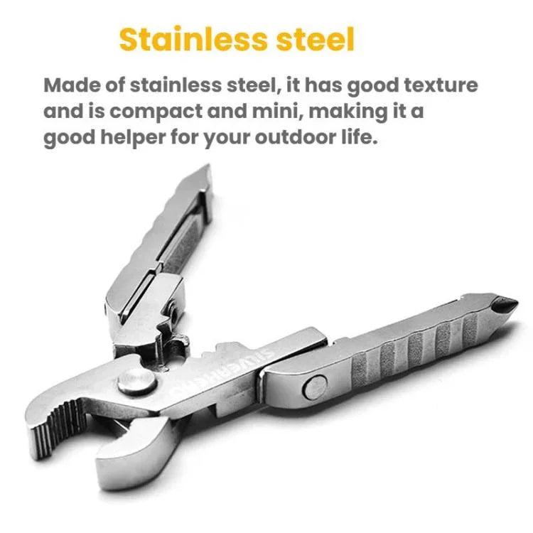 Multi-function Pliers Screwdriver Outdoor Emergency Tools, 10 In 1