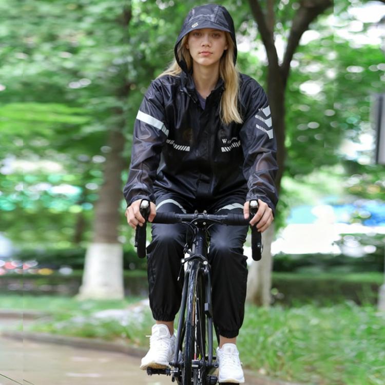 WEST BIKING Reflective Outdoor Waterproof Lightweight Cycling Raincoat, S, M, L, XL, XXL, XXXL, XXXXL