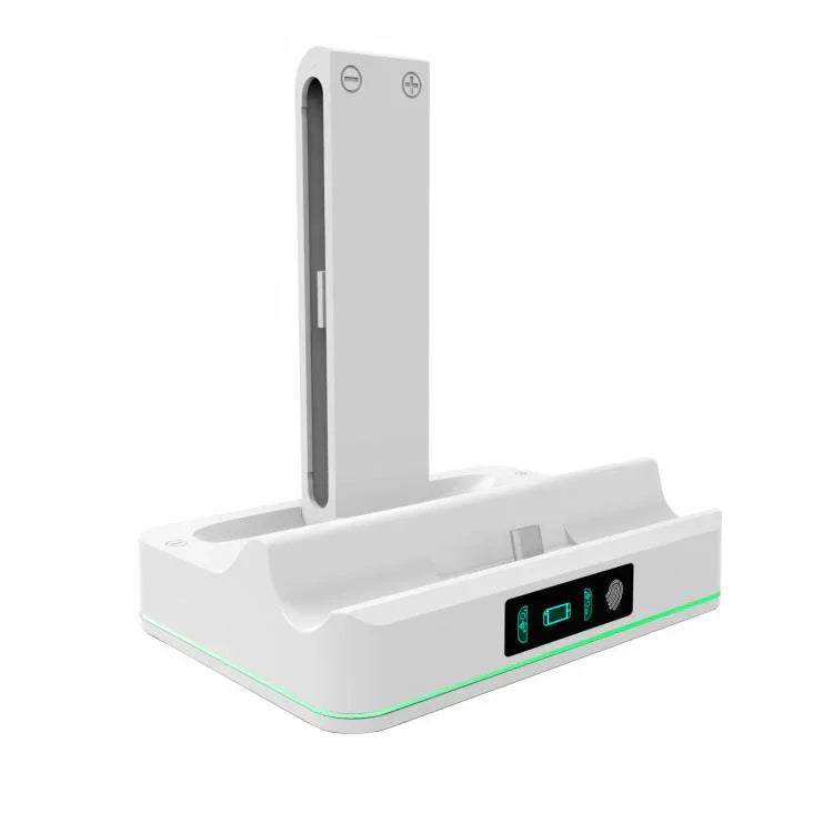 KJH RGB LED Charging Dock for Nintendo Switch 2 & Joy-Con Controller Fast Charging Station