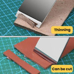 DIY Leather Thinning and Cutting Utility Knife, Bevel Knife, Round Knife, Flat Knife