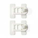 2pcs Child Proof Refrigerator Lock No-Drill Anti-Pinch Baby Safety Lock