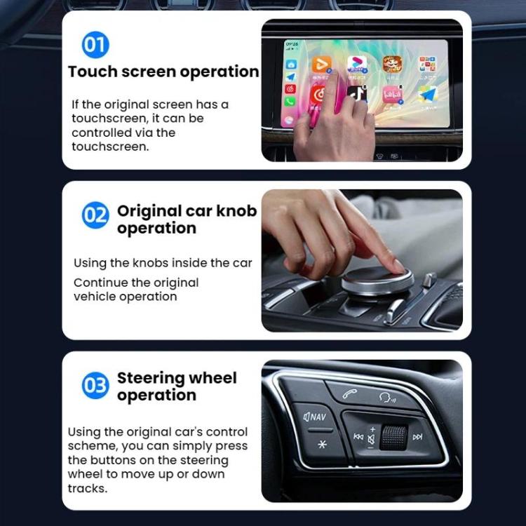 Wired To Wireless Car Infotainment Box For Vehicle Connectivity Module, Ultra3 2Air Wired CarPlay/Android Auto