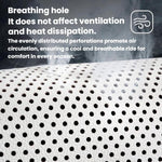 Ventilated Perforated Breathable Car Seat Cushion Universal Back Seat Cover For 5-Seater Cars, Front Seat Cushion Black, Front Seat Cushion Red, Front Seat Cushion Brown, Backrest Cushion Black, Backrest Cushion Red, Backrest Cushion Brown             ...