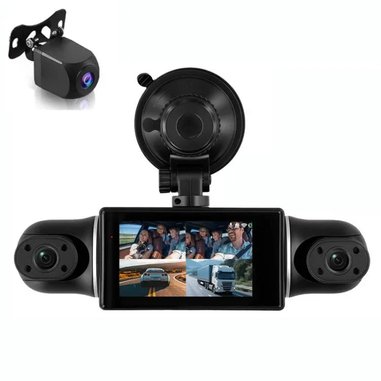3 Inch 2K Car DVR Camera WIFi Quad Record HD Car Recorder With 1080P Gravity Sensor, L5942
