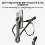 Outdoor Live Streaming Selfie Neckband Magnetic Phone Holder