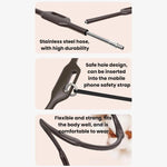 Outdoor Live Streaming Selfie Neckband Magnetic Phone Holder
