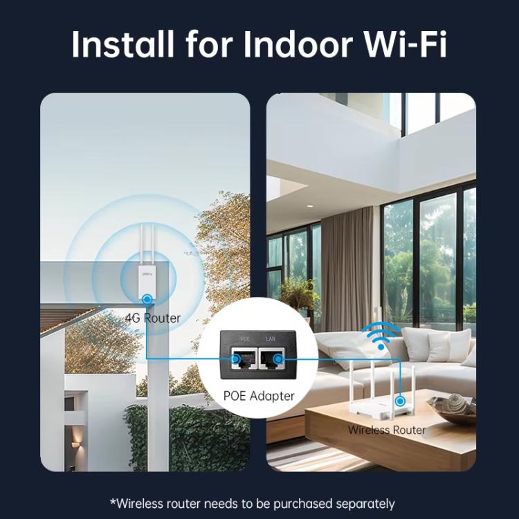 COMFAST Plery R702 Outdoor 4G LTE Wireless Router IP66 Waterproof Universal SIM Support, EU Plug, US Plug, UK Plug, AU Plug
