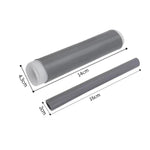 Frying Pan Handle Heat Insulation Sleeve Iron Pan Handle Anti-Scald Rubber Cover, Small, Medium, Large
