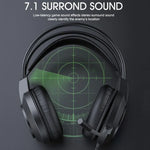 Heavy Bass 3.5 Channel Headset PC Gaming Headset 1.5m Wired Gaming Headphone, iMICE HD-410