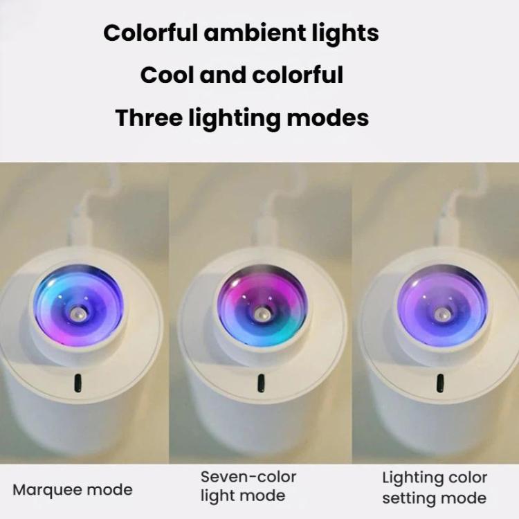 Dazzle Cup Air Humidifier Colorful Running Light USB Mini Hydration Car Home Humidifier, H05