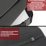 1109 Car Seat Back Leather Storage Organizer Vehicle-Mounted Hanging Trash Bag