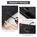 Oil-Proof Mat For Car Maintenance Non-Slip Felt Garage Floor Mat, 0.9 x 1m, 1 x 1m, 1 x 2m