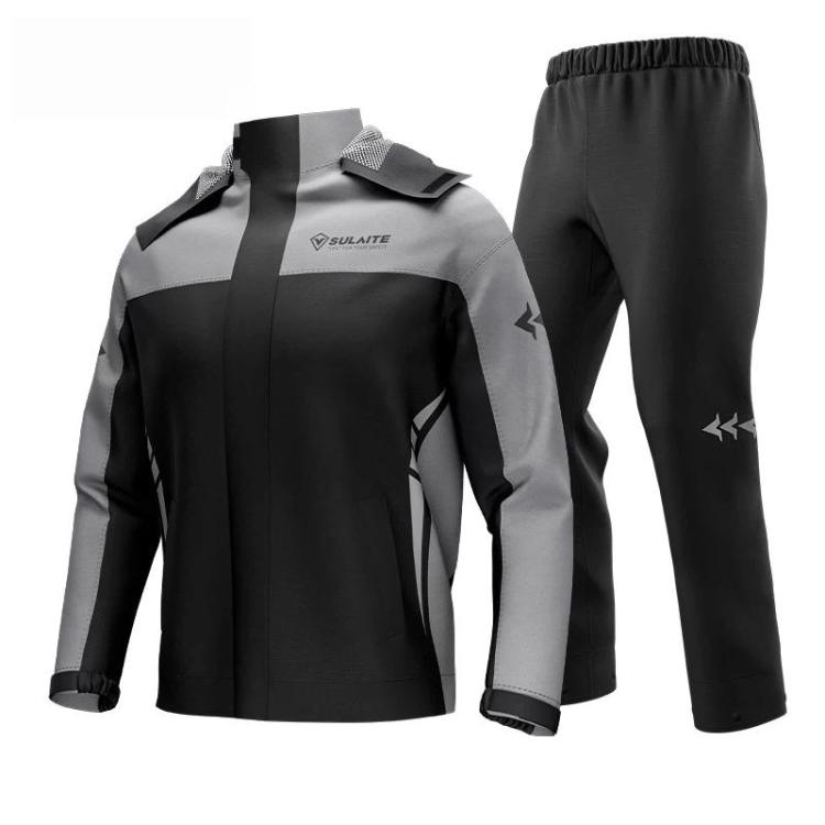 SULAITE Outdoor Oxford Fabric Motorcycle Split Rain Suit, M, L, XL, XXL, XXXL