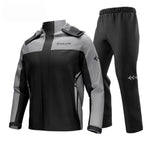 SULAITE Outdoor Oxford Fabric Motorcycle Split Rain Suit, M, L, XL, XXL, XXXL