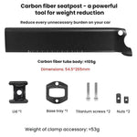 TOSEEK Carbon Fiber Road Bike Seatpost For JAVA Siluro 6top