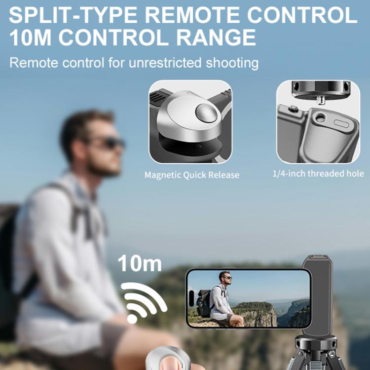 Desiontal GP-06 Magnetic Retractable Phone Shooting Grip Stabilizer Handle For Live Stream & Outdoor Selfie, GP-06