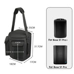 Crossbody Bag For Bose S1 Pro And S1 Pro+ Speaker Dual Pocket Shoulder Case, Crossbody Bag