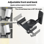 Adjustable Angle Wall Mount Speaker Stand Surround Sound Monitor Speaker Bracket, LKT-383, LKT-383S