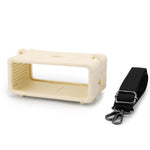For Marshall Emberton III Case Silicone Protective Cover Portable Replacement Shell with Adjustable Shoulder Strap