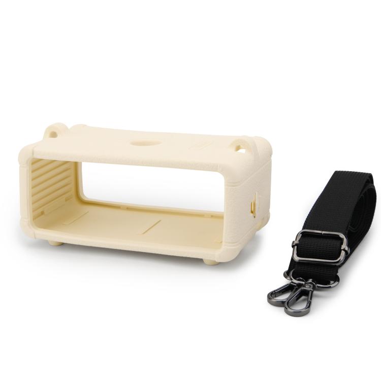 For Marshall Emberton III Case Silicone Protective Cover Portable Replacement Shell with Adjustable Shoulder Strap