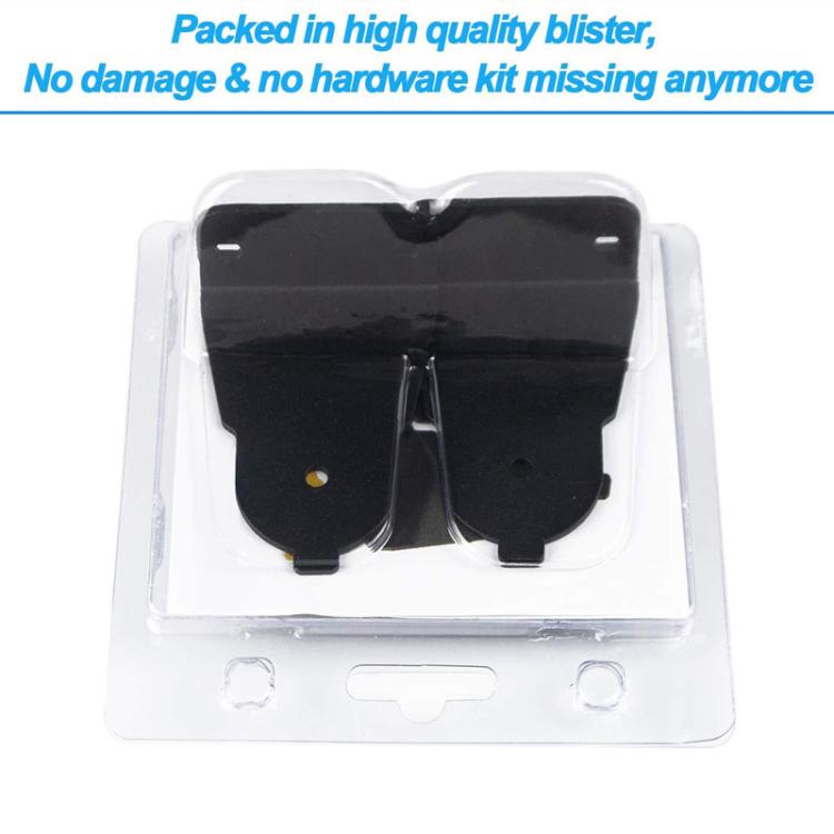 JJ-8007-B-0 2pcs For Samsung Curved Soundbar Wall Mount Speaker Bracket, For Samsung Curved Soundbar