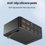 330W GaN Super Fast Charging Multi-Port Charger, EU Plug, US Plug, UK Plug, AU Plug, KR Plug