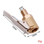 Car Tyre Wheel Tire Air Chuck Inflator Pump Valve Clip Clamp Connector, Inflator Pump Connector