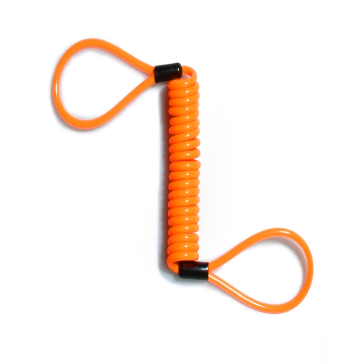 Alarm Disc Lock Security Anti Thief Motorbike Wheel Disc Brake Spring Cable
