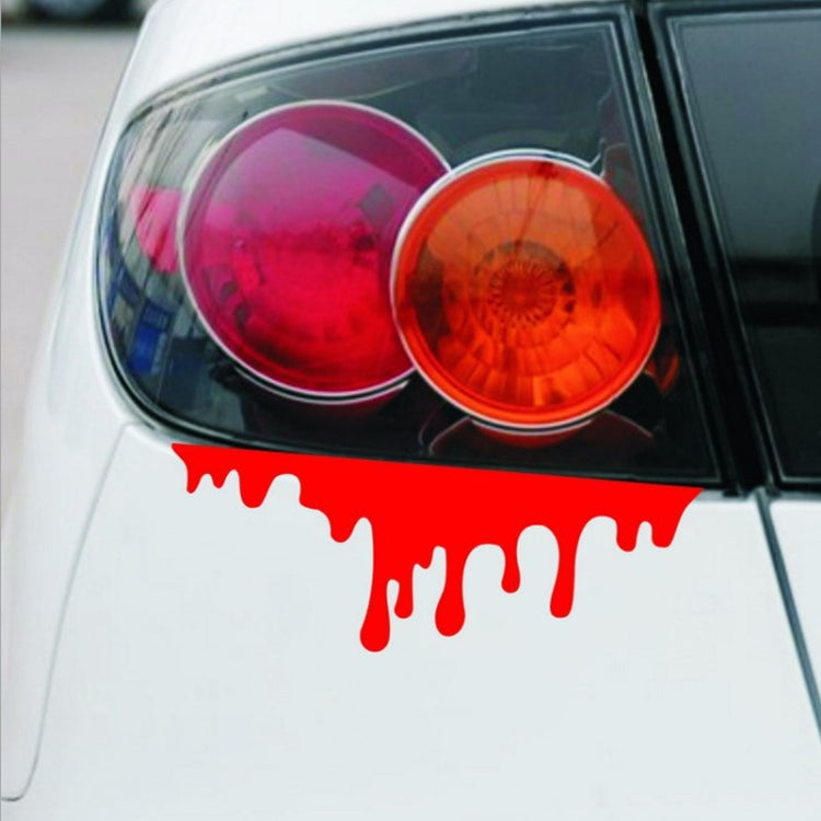 Cool Car Stickers Red Blood DIY Vehicle Body Emblem Badge Car Styling Sticker Car-covers, Red Blood