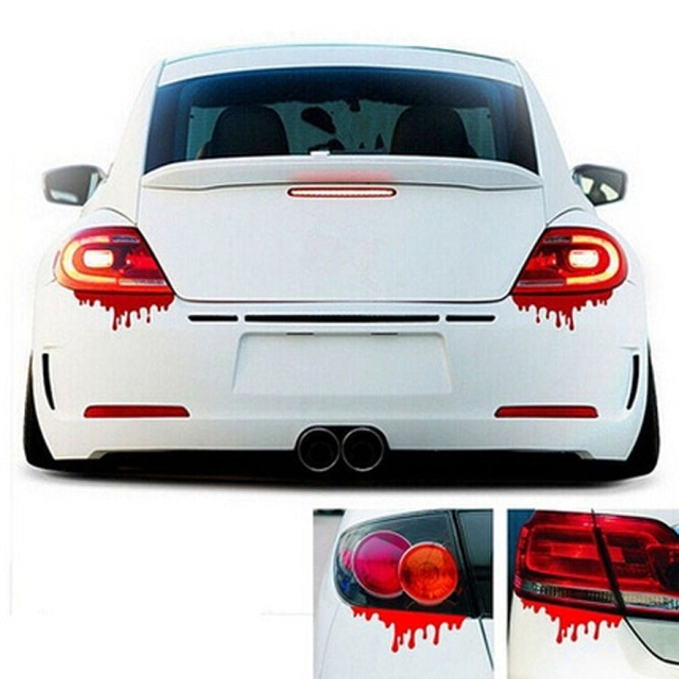 Cool Car Stickers Red Blood DIY Vehicle Body Emblem Badge Car Styling Sticker Car-covers, Red Blood