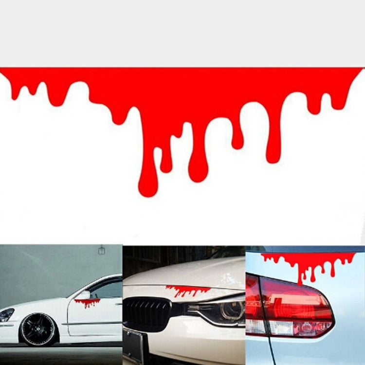 Cool Car Stickers Red Blood DIY Vehicle Body Emblem Badge Car Styling Sticker Car-covers, Red Blood