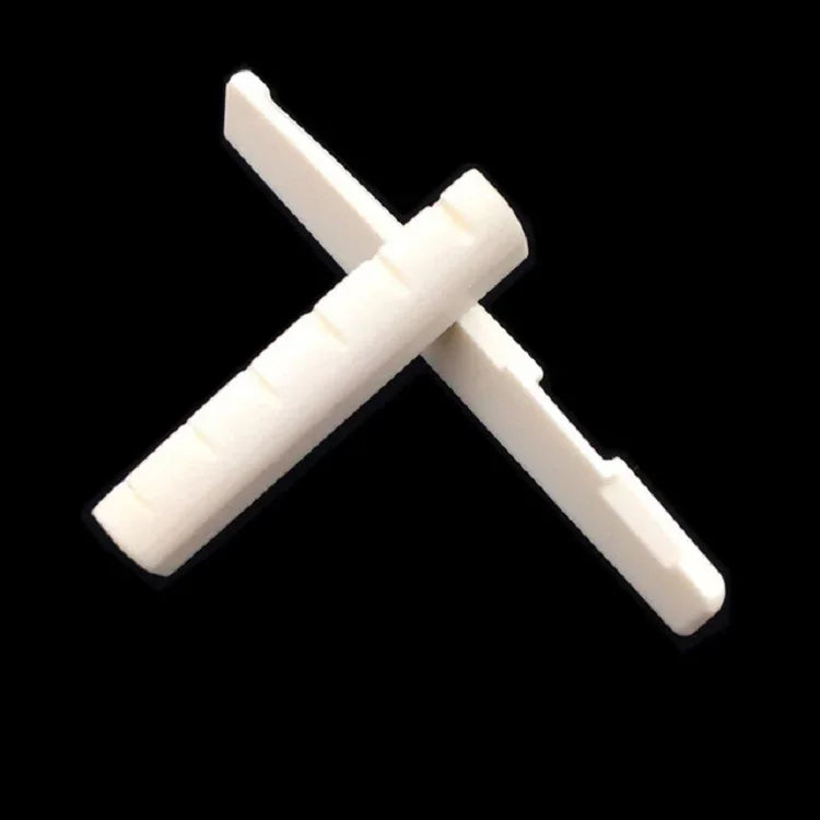 Guitar String Pillow Upper and Lower Ox Bone Pillow Bridge Guitar Accessories, Guitar String