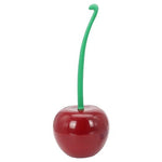 Cherry Shaped Toilet Brush Bathroom Creative Lovely Lavatory Brush Toilet Cleaning Kit, Red, Green