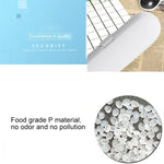 3 PCS Universal Sonic Electric Toothbrush Travel Portable Storage Box, White