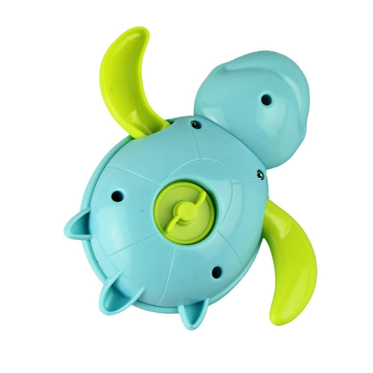 Cartoon Turtle Shape Clockwork Toy Babies Bathing Play Water Toy Children Educational Toy, Educational Turtle (Light Blue), Educational Turtle (Orange)