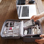 Digital Cable Bag Men Portable Travel Gadgets Pouch Power Cord Charger Headset Organizer