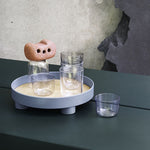 Multifunctional Storage Fruit Tay Cup Perfume Debris Desktop Decoration Plate Tray