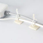 10 PCS Lulu Climbing Wall Fixer Vine Climbing Wall Sticking Hook, 10pcs Small (White), 10pcs Medium (White), 10pcs Large (White)