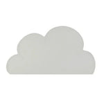 Children Cloud Silicone Placemat Waterproof Environmental Protection Student Table Mat, White, Black, Yellow, Blue, Green, Light Pink, Dark Gray, Light Blue, Light Green, Light Gray, Dark  Pink