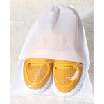 10 PCS Waterproof Shoes Storage Bag Pouch Portable Travel Organizer Drawstring Bag Cover Non-Woven Organizer, 32x44cm, 27x36cm