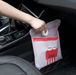 15 PCS Creative Cute Car Garbage Bag Paste-type Cleaning Bag for Car Interior