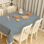 Cloth Cotton Dining Tablecloth Decoration Cloth, 110x140cm, 90x90cm, 120x160cm, 120x120cm