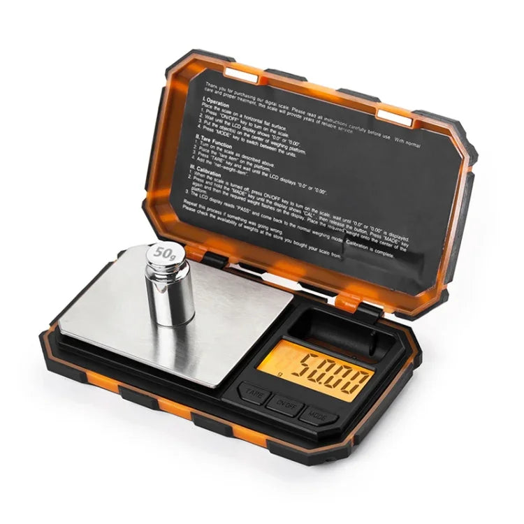 Mini Precision Digital Scales for Gold Sterling Silver Jewelry, English Version 200g/0.01g